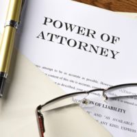 Power of attorney Power of attorney