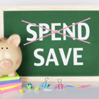 A pig with the word save