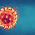 Coronavirus or Flu virus - Microbiology And Virology Concept