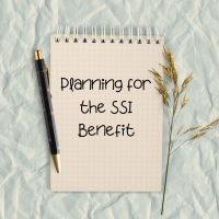 Planning for the SSI Benefit - Blog Planning for the SSI Benefit - Blog